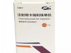国产PD1药物Camrelizumab(中文名卡瑞利珠单抗商品名艾瑞卡)首次获批食管癌、肺癌