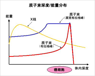 质子治疗和传统放疗剂量对比