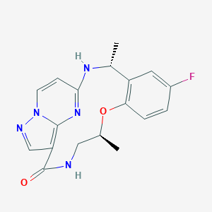 Repotrectinib的分子结构式