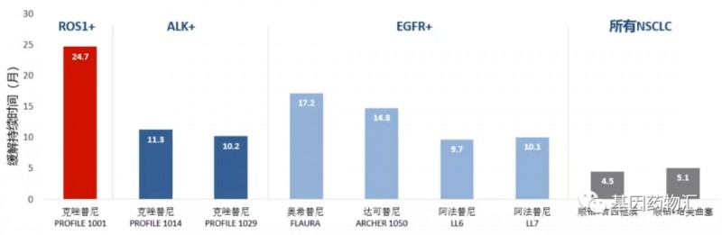 不同基因突变克唑替尼治疗效果