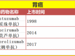 胃癌新药,胃癌靶向药新药DS-8201、Zolbetuximab、金妥昔单抗研究进展