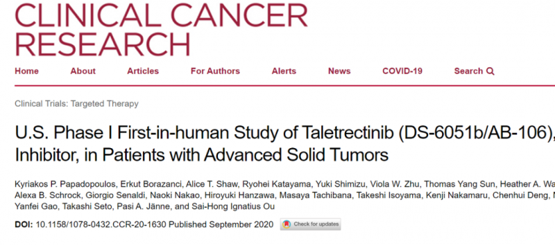 clinical cancer research杂志