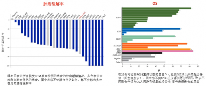 克唑替尼治疗肺癌肿瘤缓解率和总生存率数据