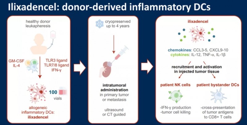 新型DC疫苗ilixadencel的治疗流程