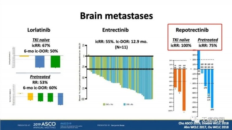 瑞波替尼治疗脑转移患者疗效对比