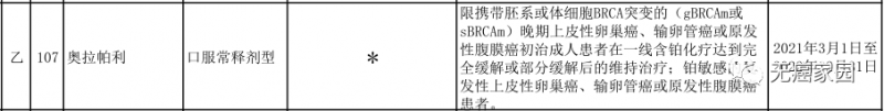 奥拉帕利临床试验招募信息