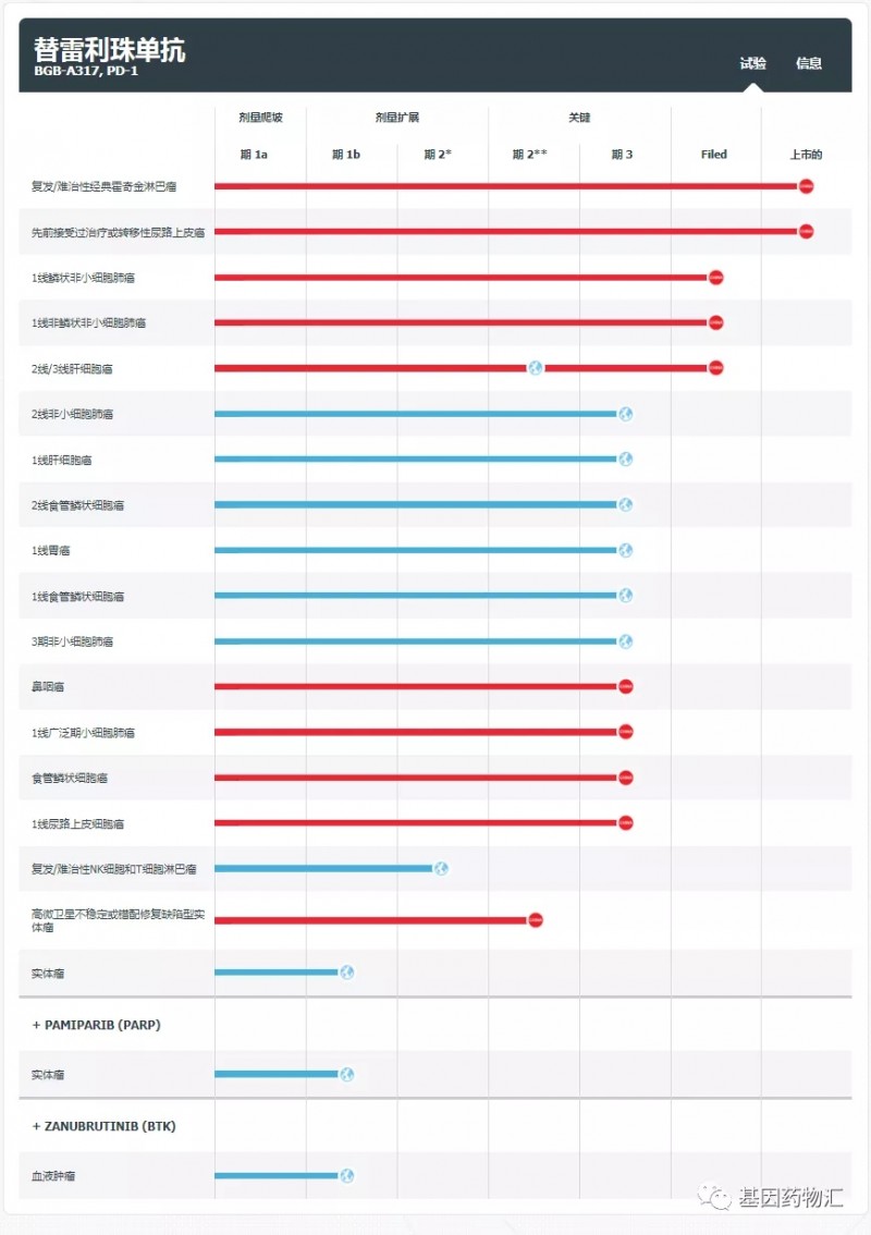 替雷利珠单抗研发过程