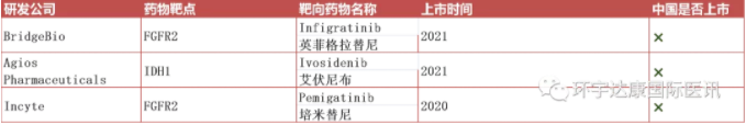 胆管癌靶向药物和胆管癌靶向治疗方案