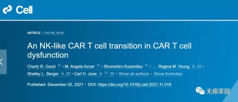 Cell杂志报道CAR-T疗法