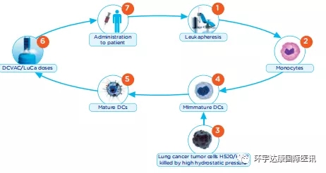 DCVAC、LuCa树突细胞疫苗