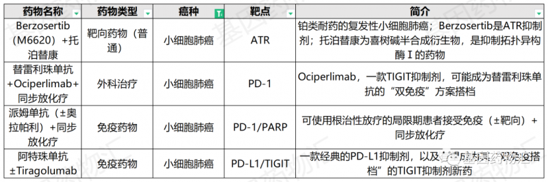 小细胞肺癌临床试验