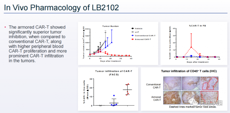CAR-T疗法LB2102治疗数据