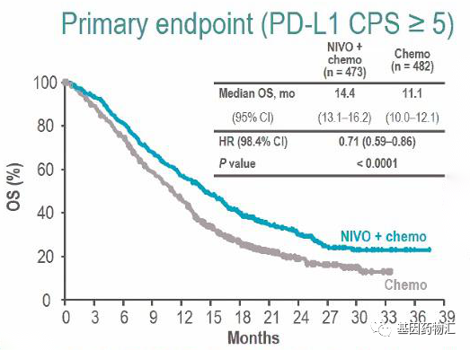 纳武单抗联合化疗的治疗数据