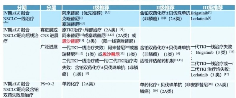 11ALK突变非小细胞肺癌的治疗