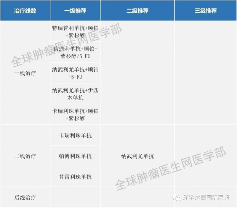食管癌免疫治疗指南