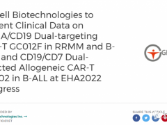 完全缓解率近100%!CD19/BCMA双靶点CAR-T疗法GC012F初战告捷