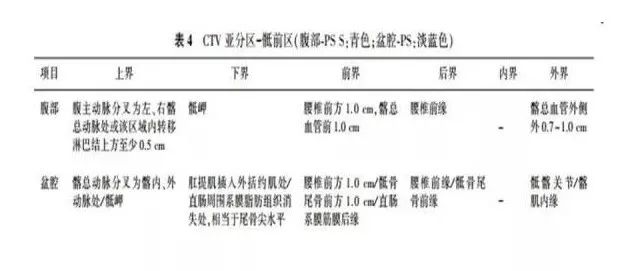 CTV亚分区-骶前区放疗规划