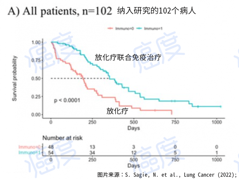 免疫治疗联合化疗增强小细胞肺癌的生存期