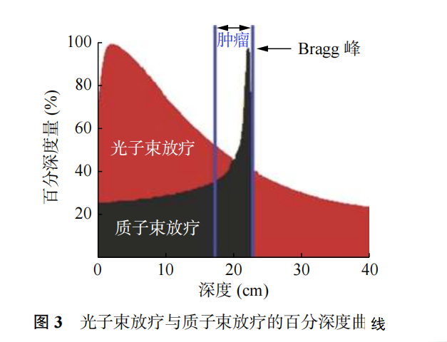 质子治疗的布拉格峰