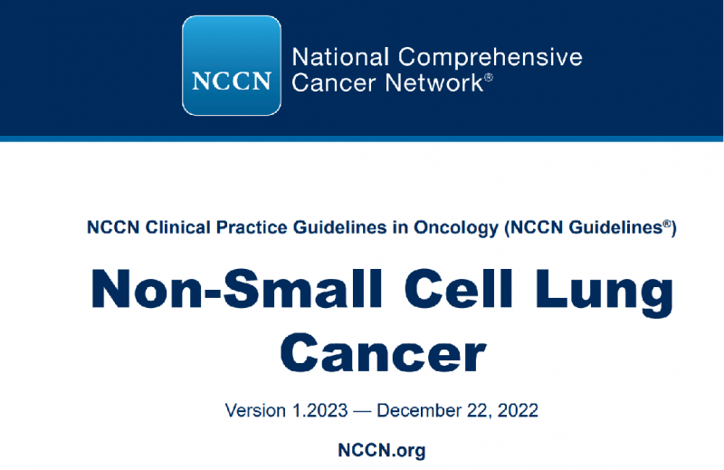 非小细胞肺癌NCCN指南