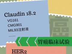 靶向Claudin 18.2/FGFR/HER2靶点的多项胃癌临床试验招募正在进行中