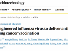 流感病毒治疗癌症,中国科学家潜心研究多年,最新成果公开
