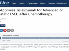 中国首款自研的PD-1抑制剂替雷利珠单抗注射液(百泽安/Tevimbra/Tislelizumab Injection)获美国FDA批准上市,用于治疗不可切除或转移性食管鳞状细胞癌