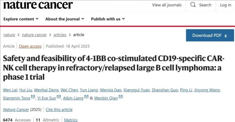 Nature Cancer