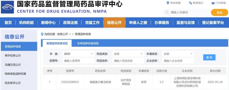 瑞基奥伦塞新适应症获批