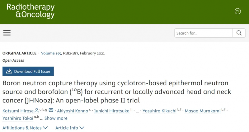 Radiotherapy and Oncology杂志