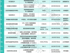 2025抗癌新药大爆发!13种国产1类癌症新药重磅上市,肺癌、乳腺癌、卵巢癌等十大癌种添新方案