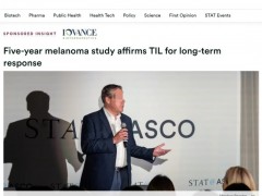 五年随访坐实疗效:TIL细胞疗法一次治疗病情缓解超3年,助乳腺癌、肺癌、黑色素瘤等无复发长生存