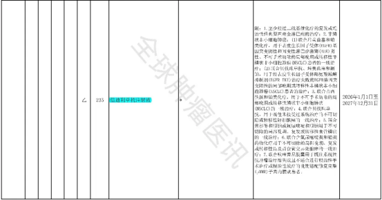 2025年版医保目录协议期内谈判西药部分