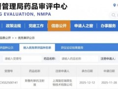 2025年12月12日创新型抗PD-1斯鲁利单抗注射液(汉斯状、Serplulimab、HLX10、H药)用于胃癌的术后辅助治疗申报上市