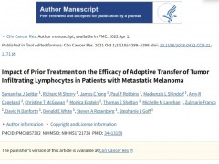 TIL细胞疗法帮助PD-1耐药者长生存，10年生存率32%，BRAF突变患者也能获60%高缓解率